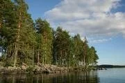 Рыбалка на озере Пайянне в Финляндии